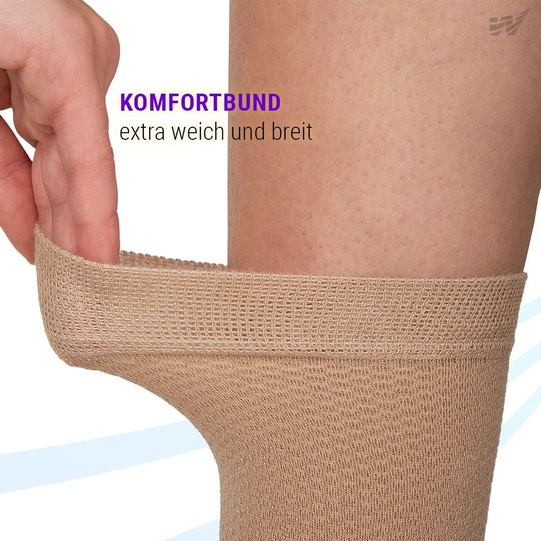 Weicher Komfortbund der Mesh Summerlight Socken – breit, elastisch und angenehm ohne Einschneiden