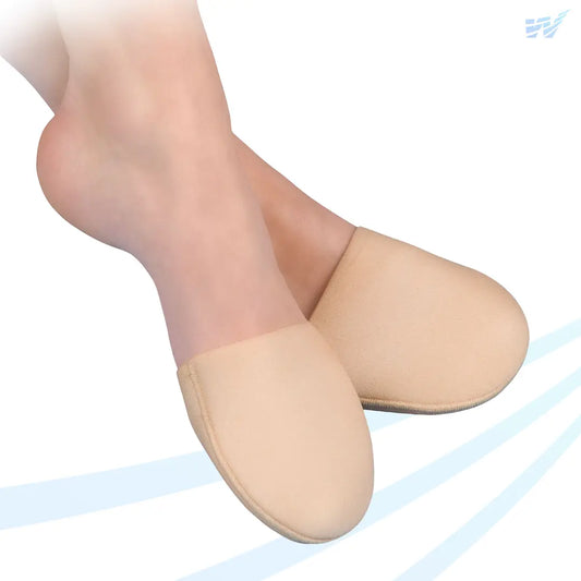 FußGut Zehenkappen Supersoft am Fuß – weiche Druckentlastung für empfindliche Zehen und Vorfuß